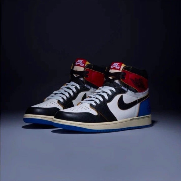 Air Jordan 1 Retro High OG x Union x Fragment Men's ShoesSize: M 5 / W 6.5